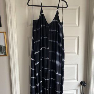 Lovestitch - Navy Tie-Dye Maxi